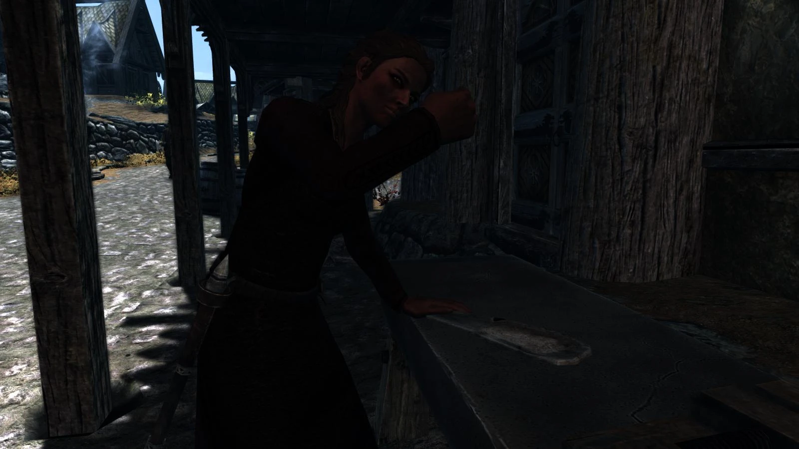 What A Strong Nord Woman At Skyrim Nexus Mods And Community