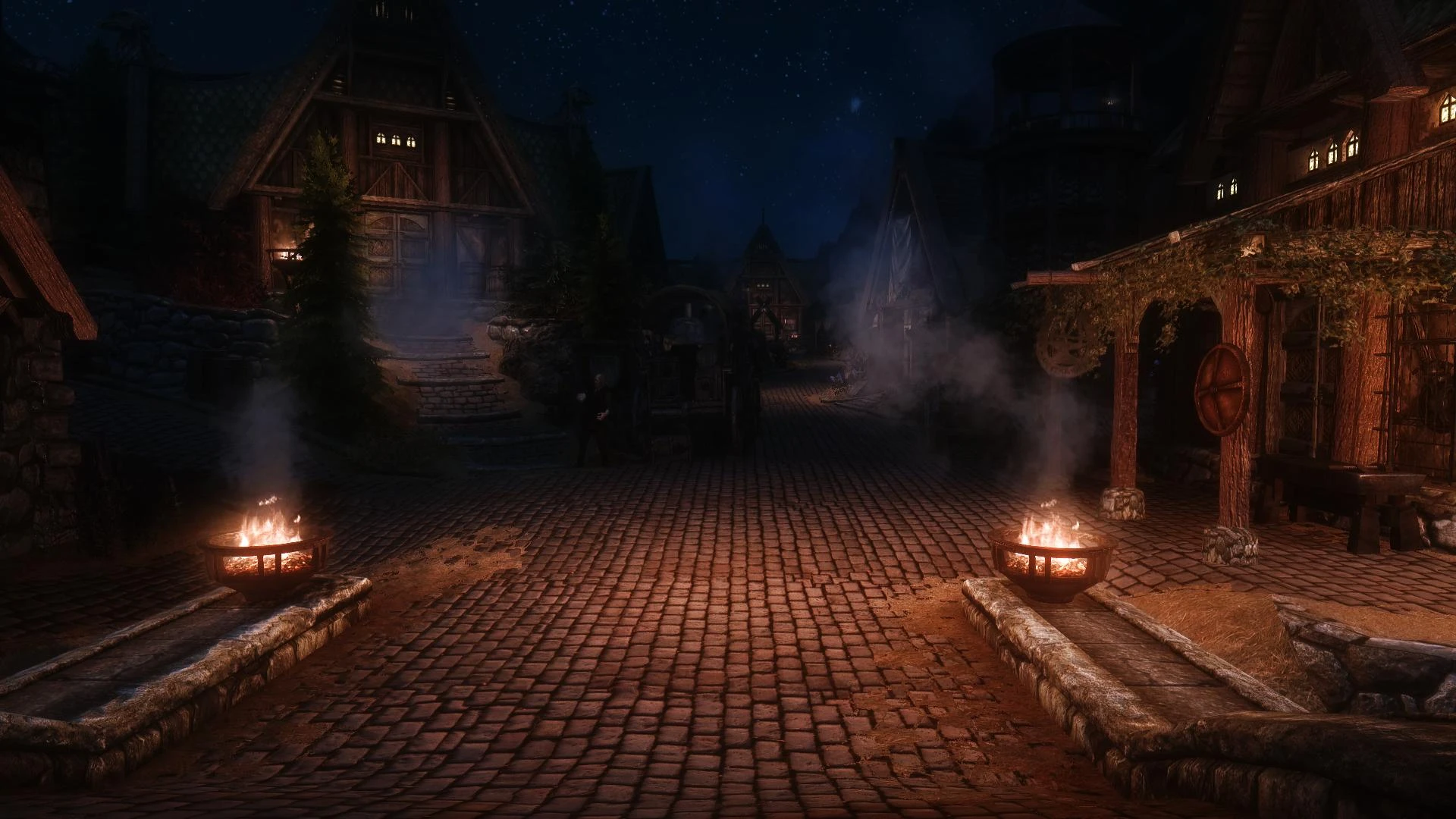 Night At Whiterun At Skyrim Nexus Mods And Community