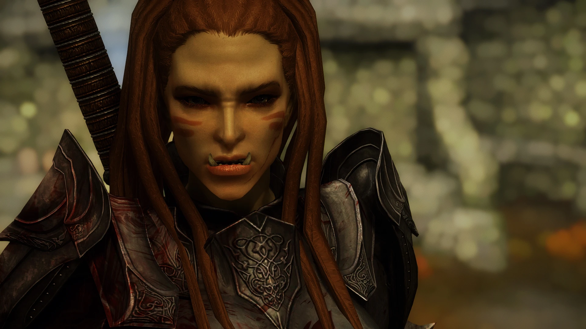 i"m not angry - it"s just my orcish face