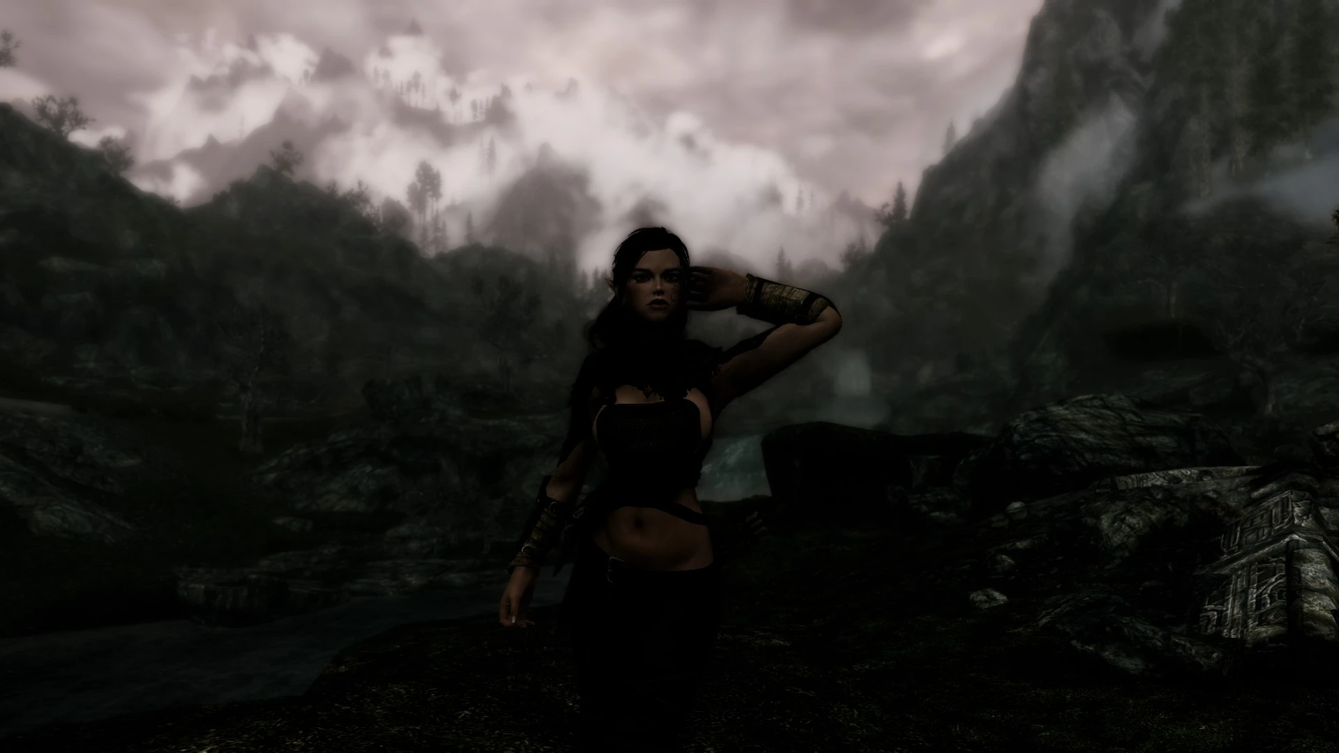 Miss Dovahkiins Foggy Morning At Skyrim Nexus Mods And Community