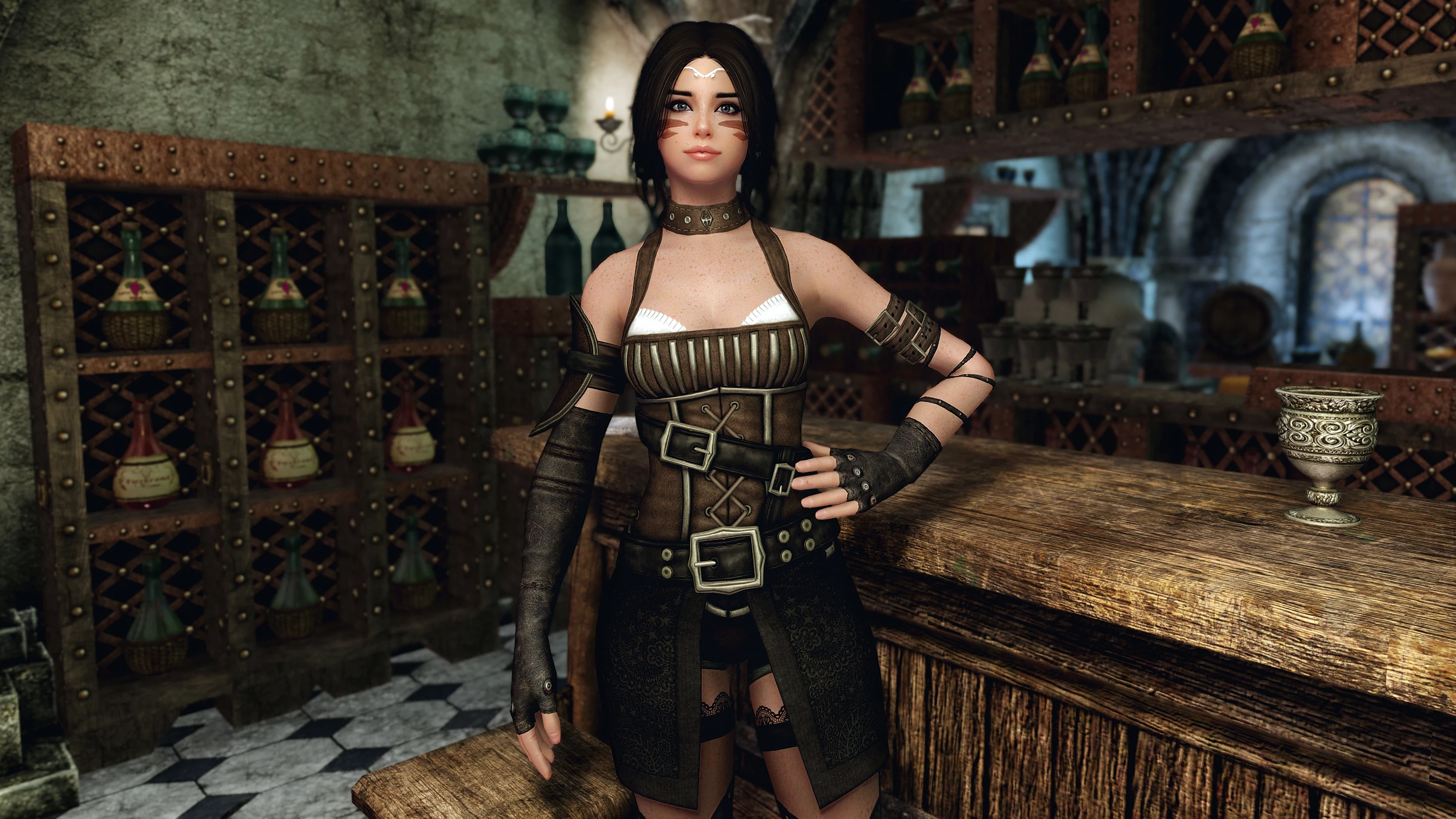 Released Colovian Leather Armor Or Outfit At Skyrim Nexus Mods And