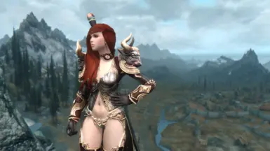 Ruby 1 Testing LadyHorus Tera Armor At Skyrim Nexus Mods And Community