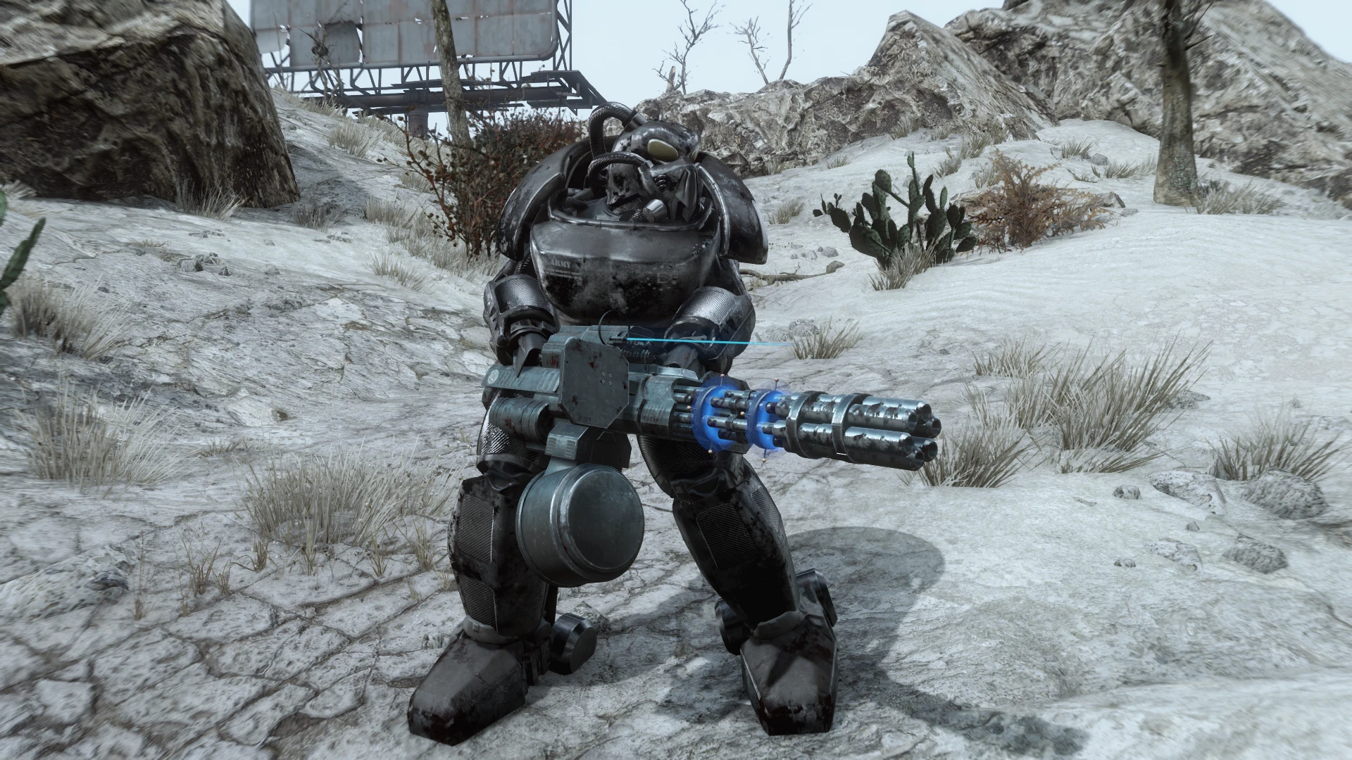 Big Foot Plus Minigun Of Modern Warfare At Fallout 4 Nexus Mods And