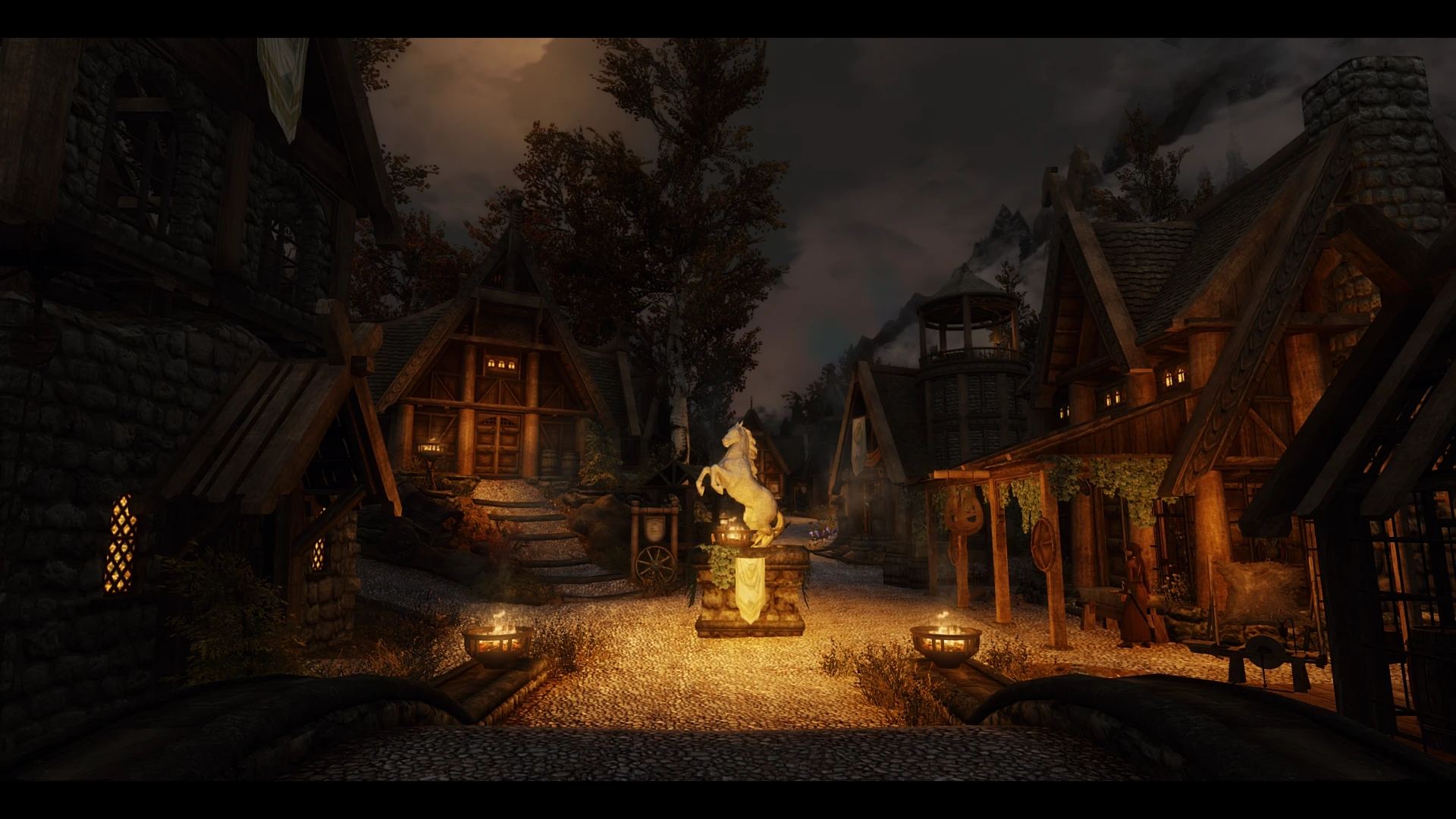 Whiterun By Night At Skyrim Special Edition Nexus Mods And Community