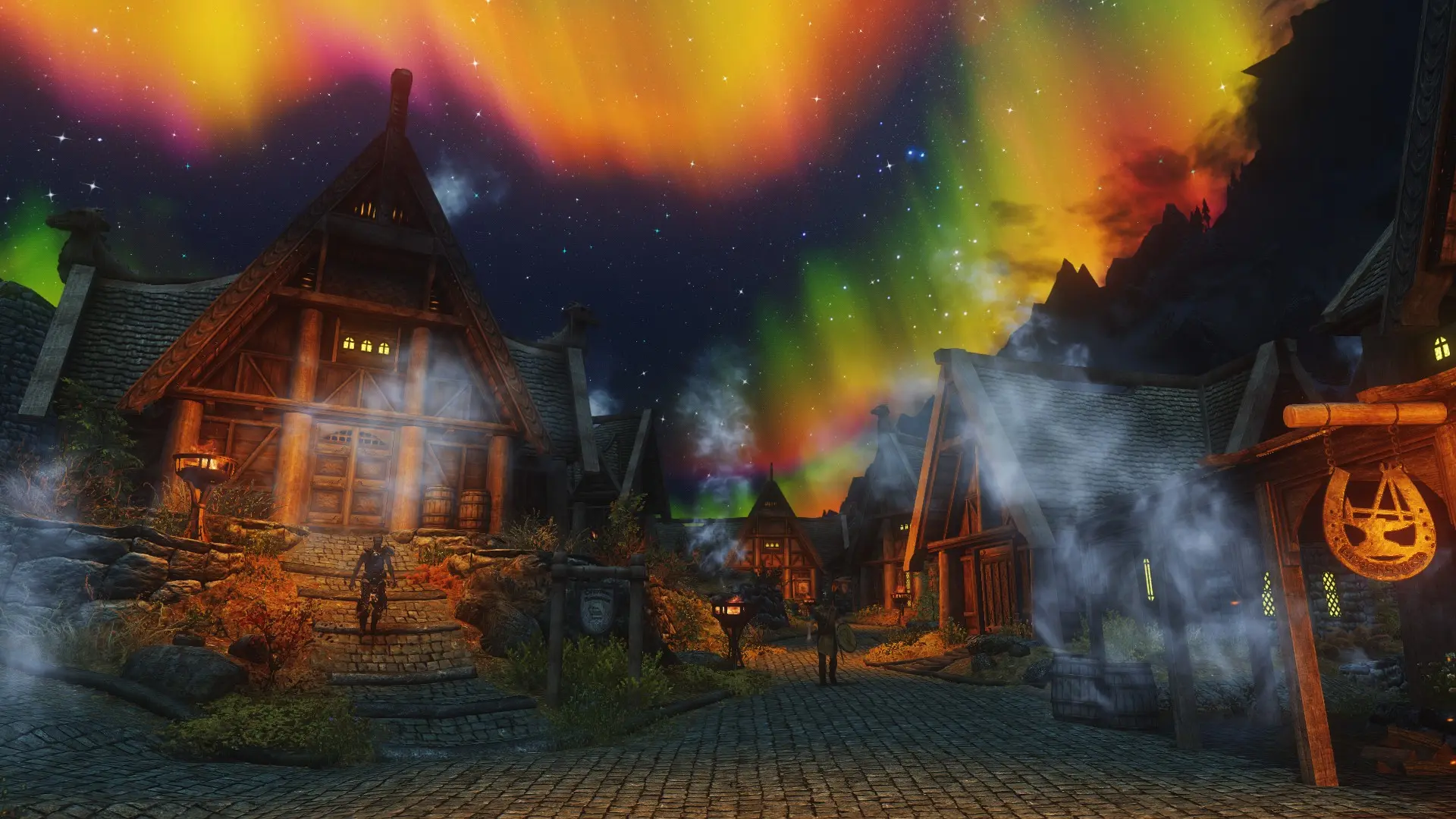 Whiterun Night At Skyrim Special Edition Nexus Mods And Community