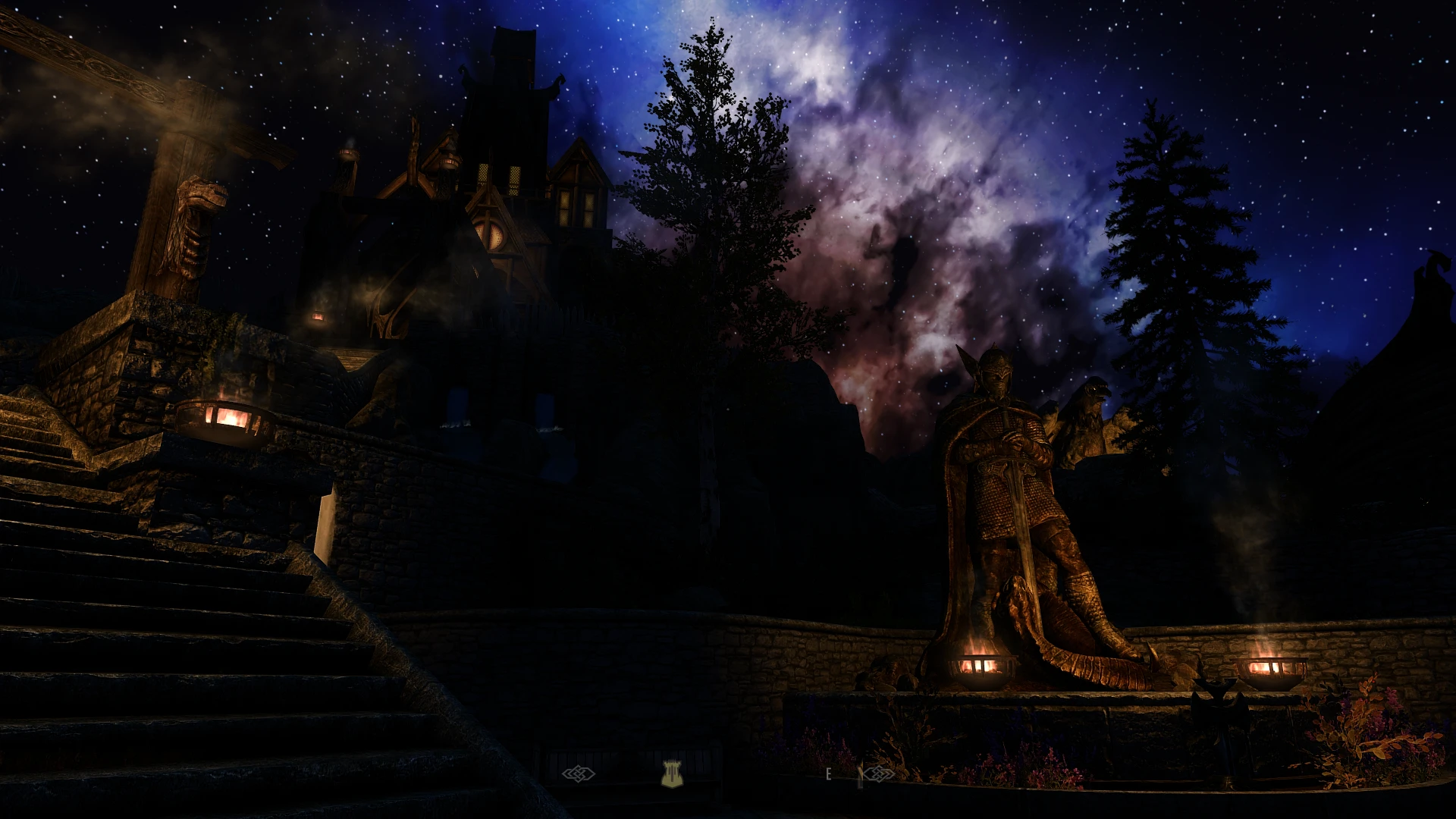 Whiterun At Night At Skyrim Special Edition Nexus Mods And Community