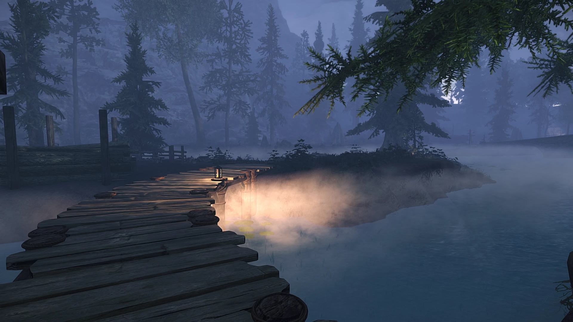 Foggy Riverwood Morning At Skyrim Special Edition Nexus Mods And