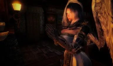 Skyrim Angel Relaxing At Skyrim Special Edition Nexus Mods And Community