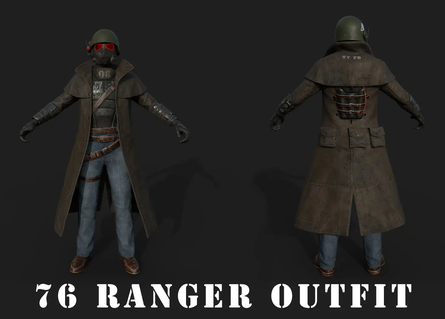 Ranger Outfit Retexture Wip At Fallout Nexus Mods And Community