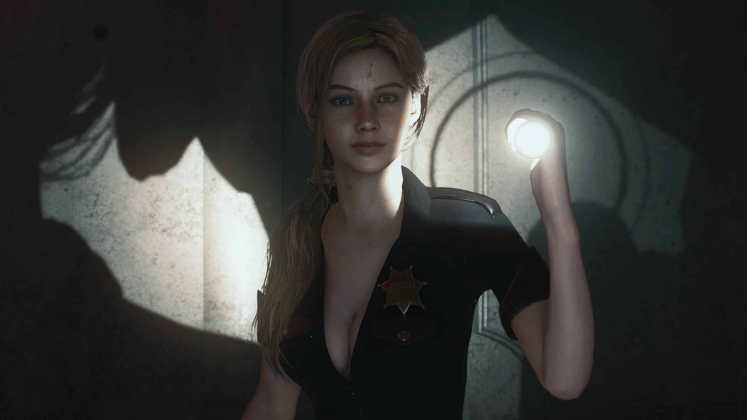 Officer Claire Reporting For Duty At Resident Evil Nexus