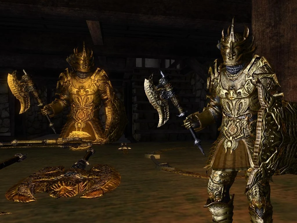 Gold Daedric Armor At Oblivion Nexus Mods And Community