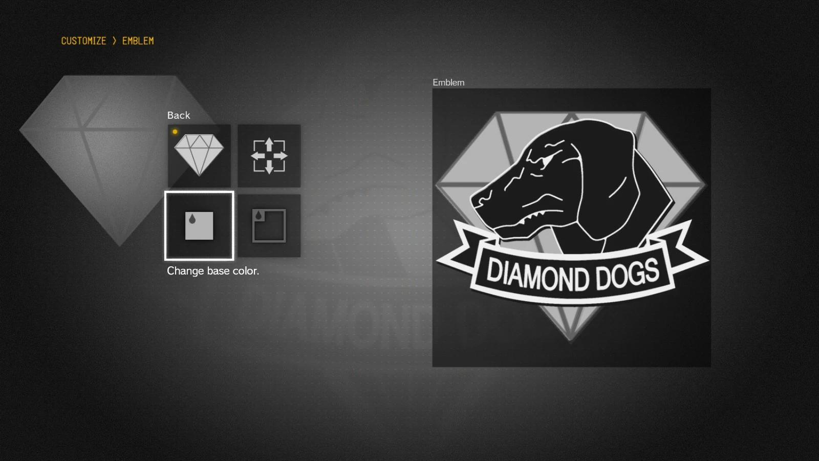 DiamondDogs,diamondring proper diamond dogs base emblem