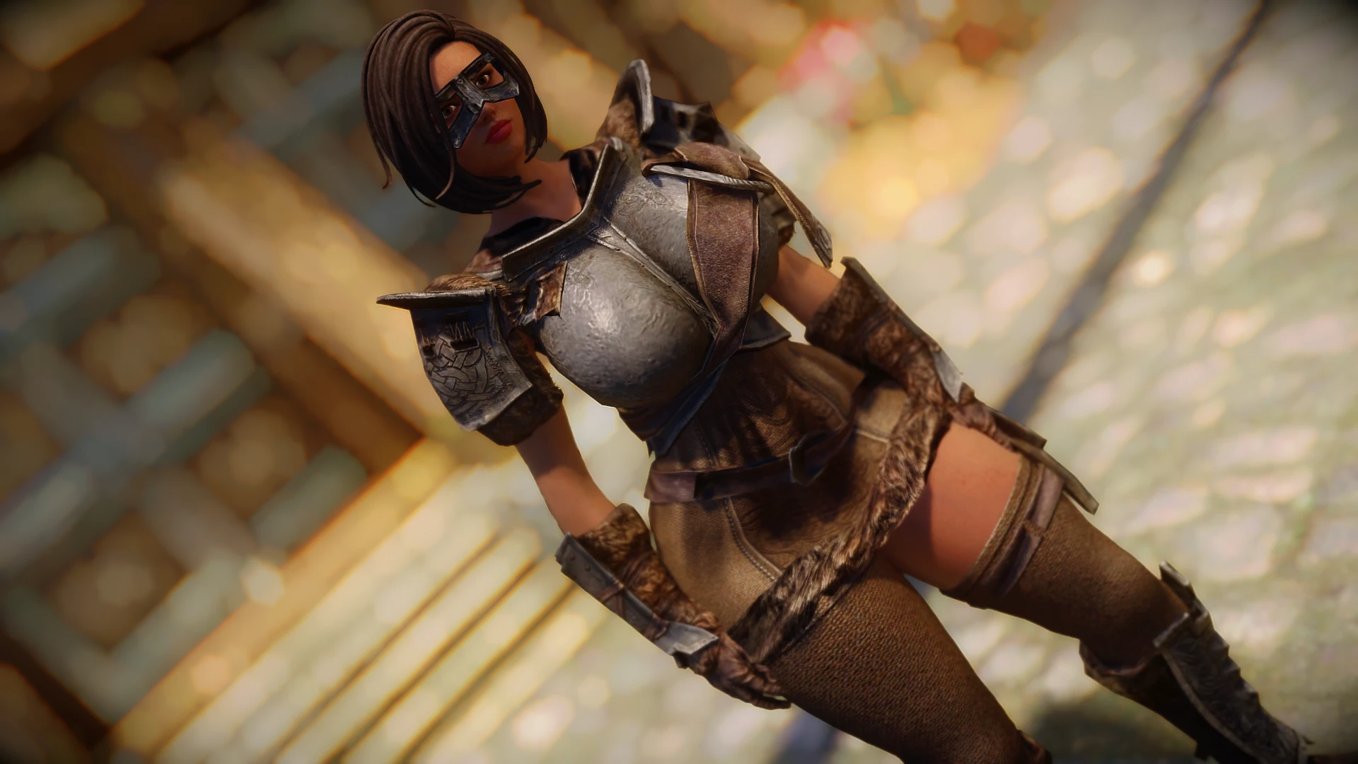 Girl S Heavy Armor BHUNP Conversion At Skyrim Nexus Mods And Community