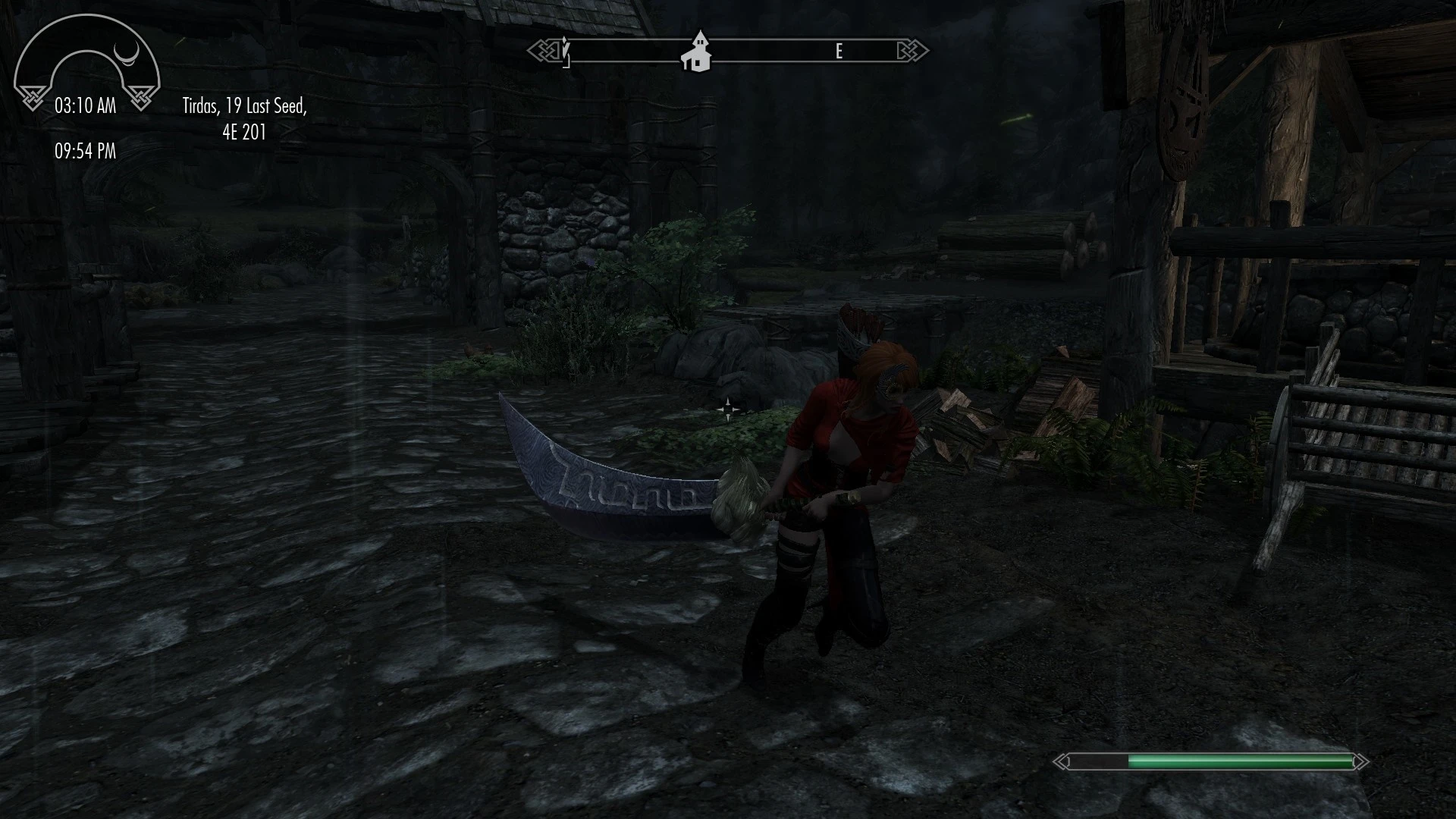 New Animation Two Handed Sword At Skyrim Nexus Mods And Community