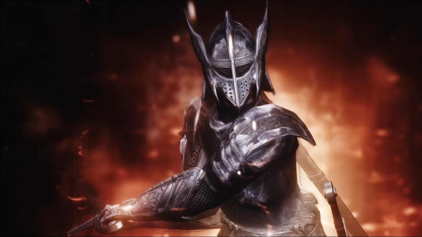 Spoa Silver Knight Armor Female Version At Skyrim Nexus Mods And