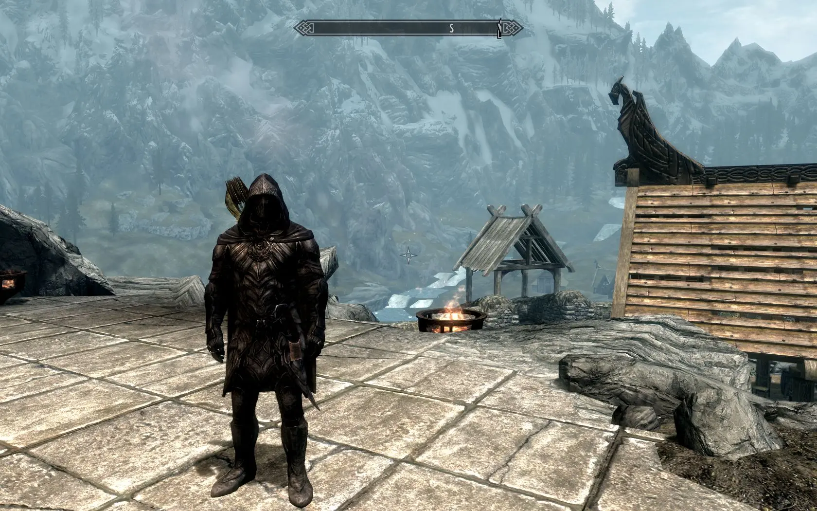 Shroutingale Armor Ancient Shrouded Armor With Nightingale Armor Model At Skyrim Nexus Mods