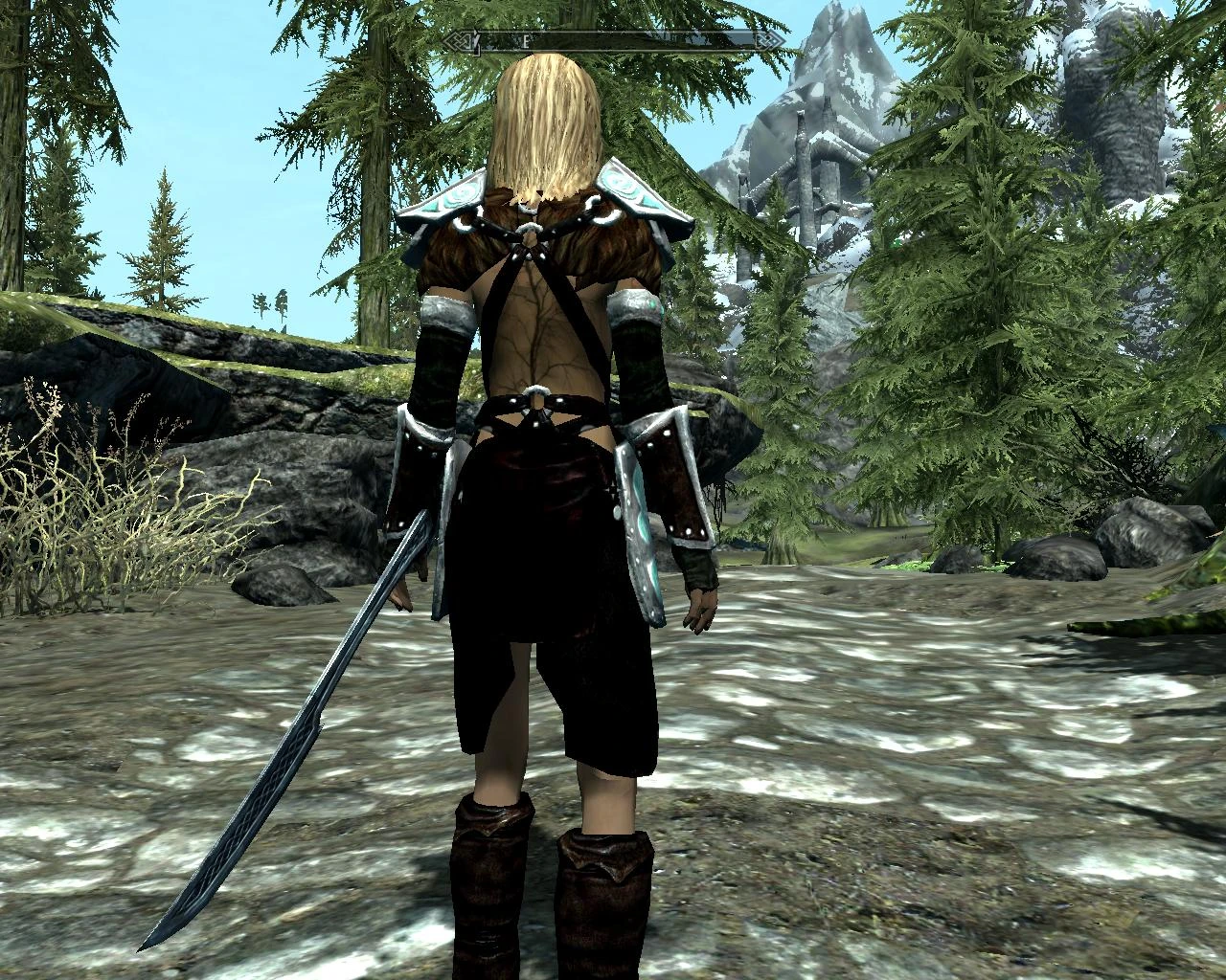 Re Tex Ancient Nord Armor Female Version At Skyrim Nexus Mods And