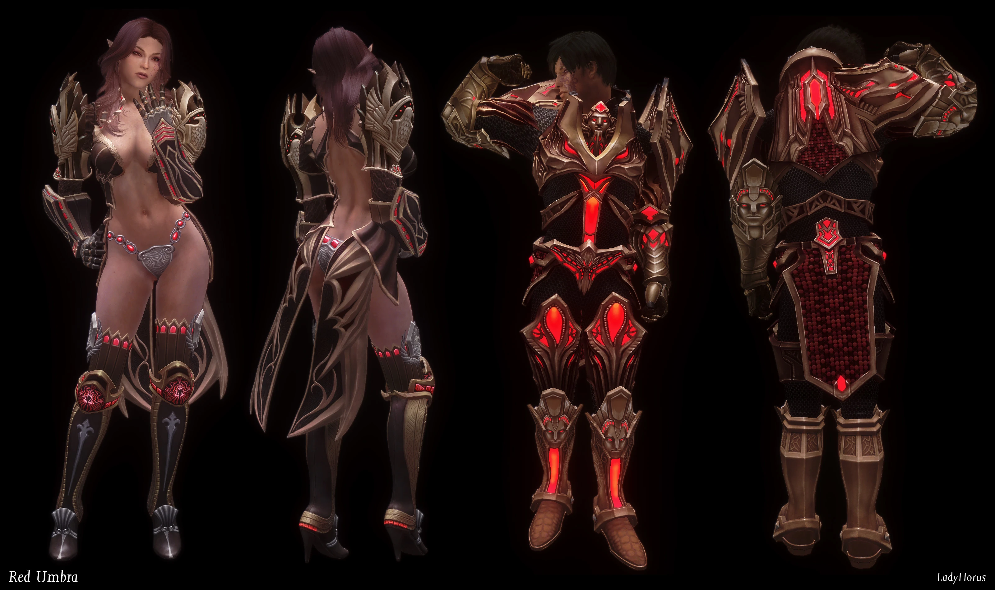 情報中文化 LadyHorus TERA Armor for UUNP 上古卷軸 系列 The Elder Scrolls 哈啦板