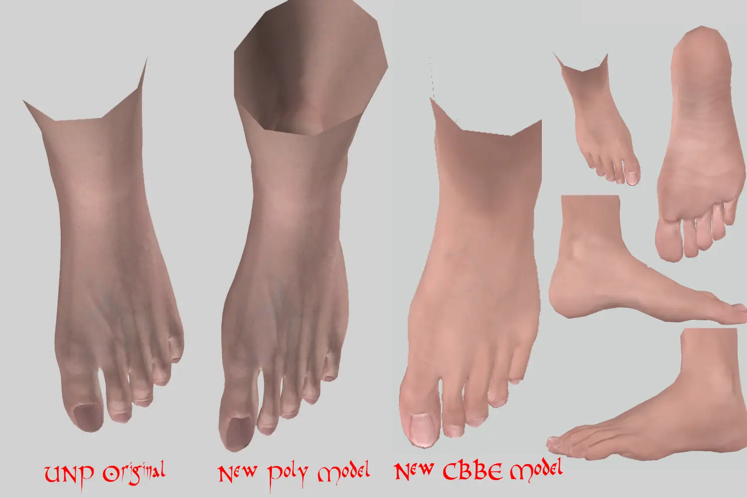 Natural Feet More Adult Female Foot Cbbe Unp At Skyrim Nexus Mods