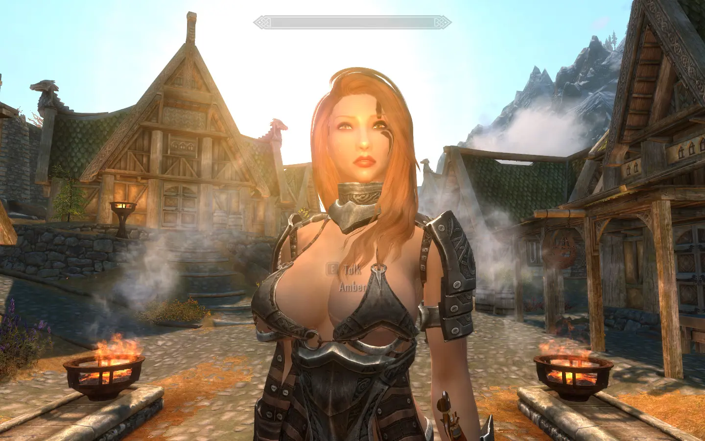 Amber Reborn A Standalone Follower At Skyrim Nexus Play Skyrim Bikini