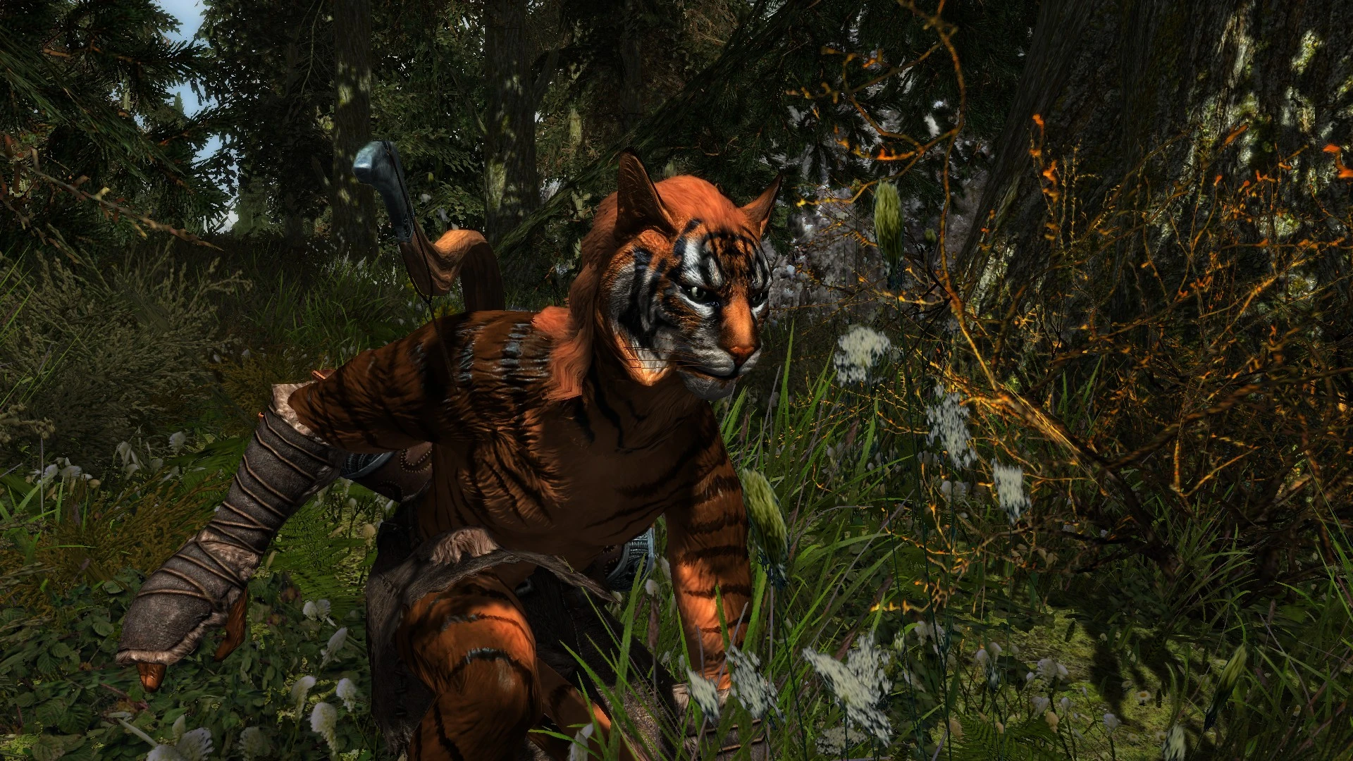 Kharze Khajiit Racemenu Preset At Skyrim Nexus Mods And Community