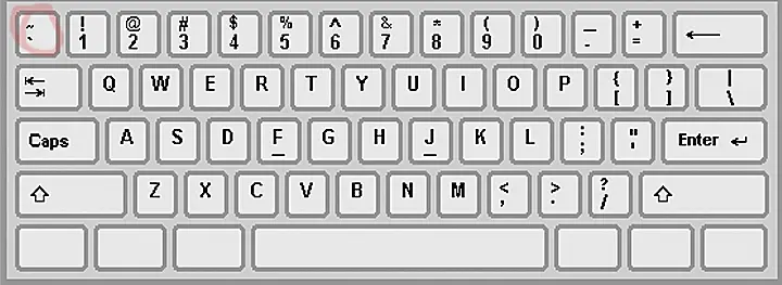 tilde key german keyboard