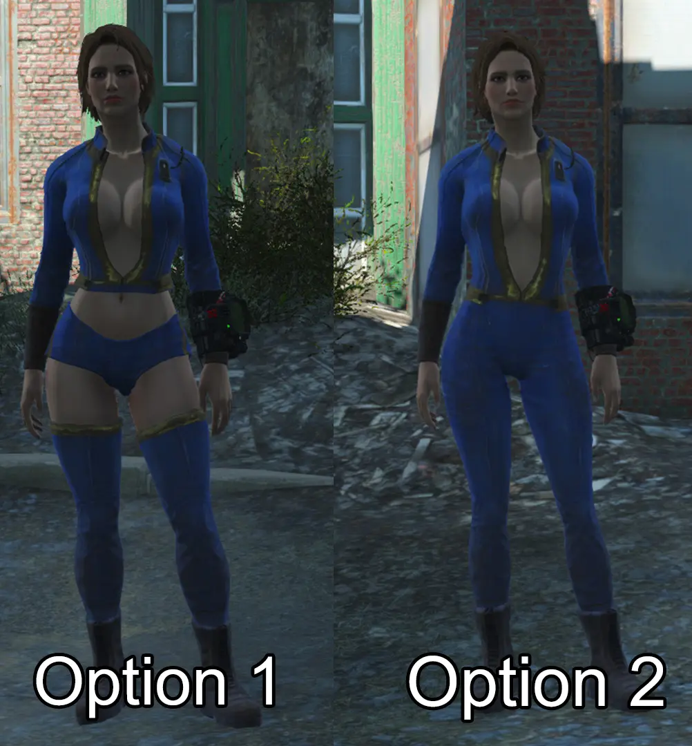 Open Vault Suit CBBE BodySlide At Fallout 4 Nexus Mods And Community