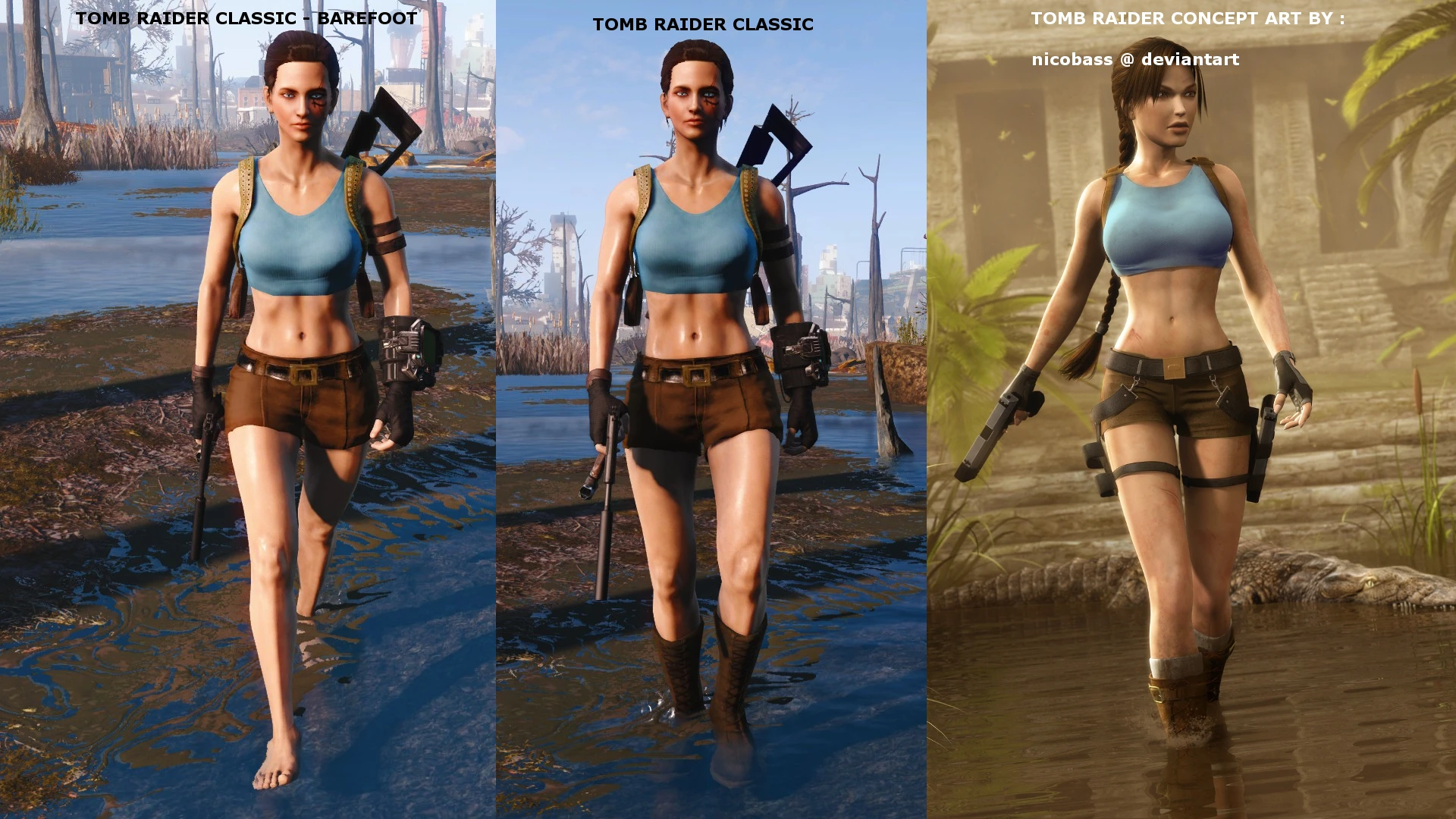 Tomb raider 2013 nude outfit mod sexy photo