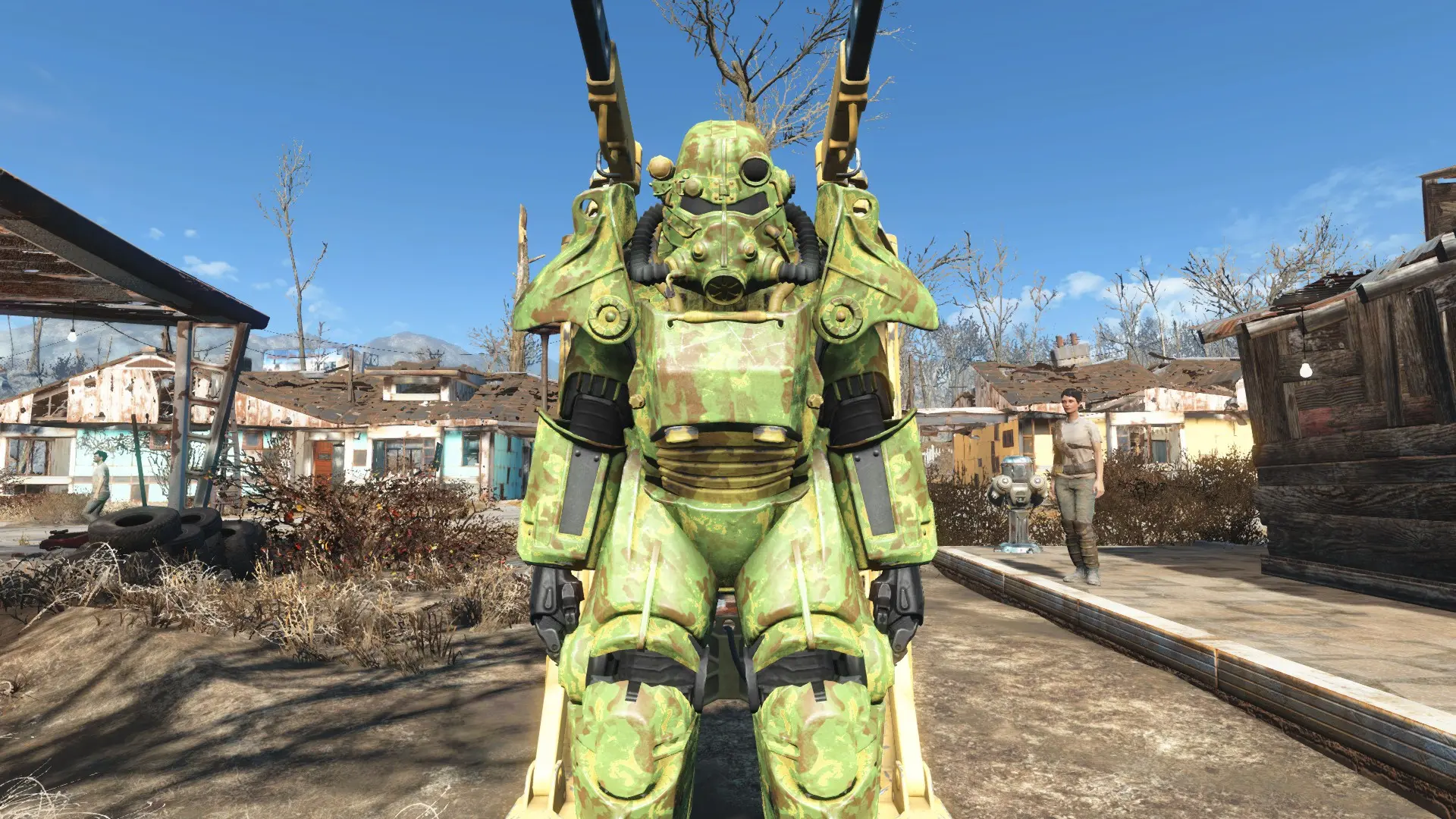 Camouflaged Power Armor Plus Recolor Guide At Fallout 4 Nexus Mods And Community