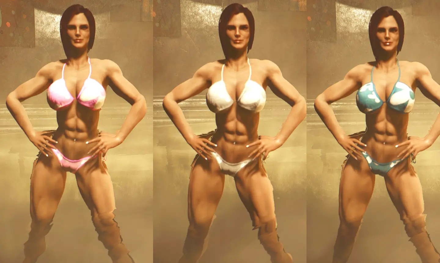 Monno S Bikini For Atomic Beauty Bodyslide Conversion With Physics At