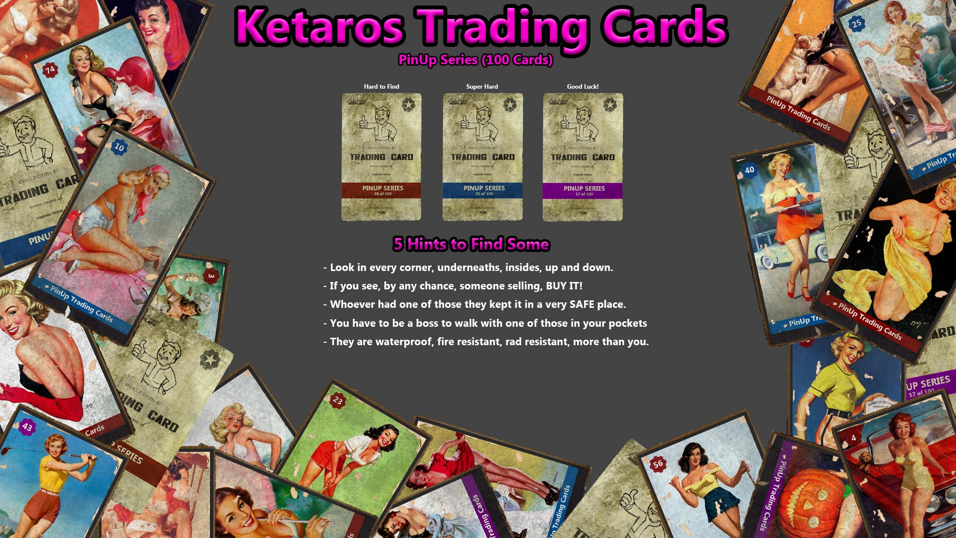 ketaros trading cards