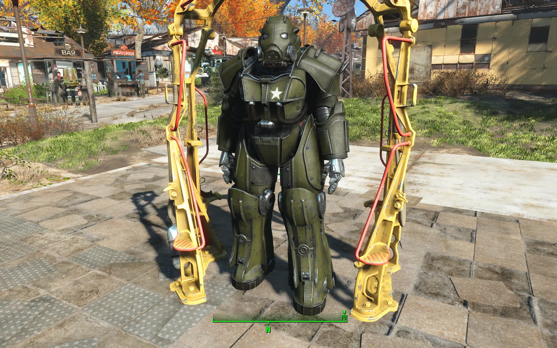 X 03 Power Armor All Factions Paintjob At Fallout 4 Nexus Mods And