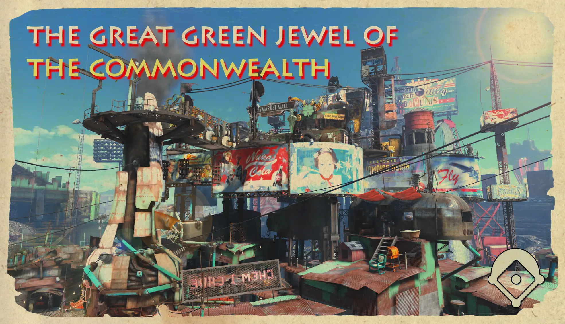 dystopian diamond city