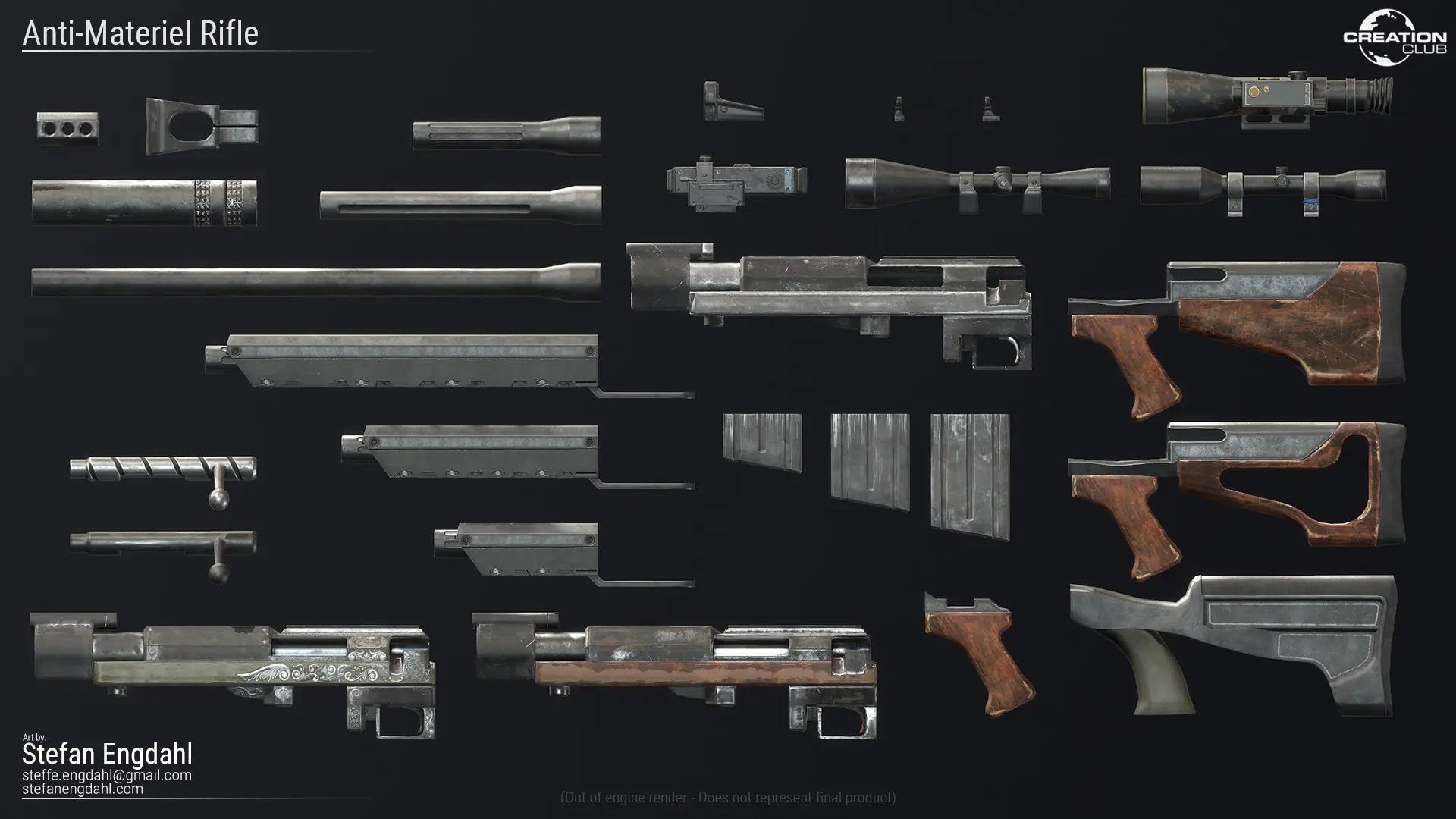 CC Anti Materiel Rifle Czech Translation At Fallout 4 Nexus Mods