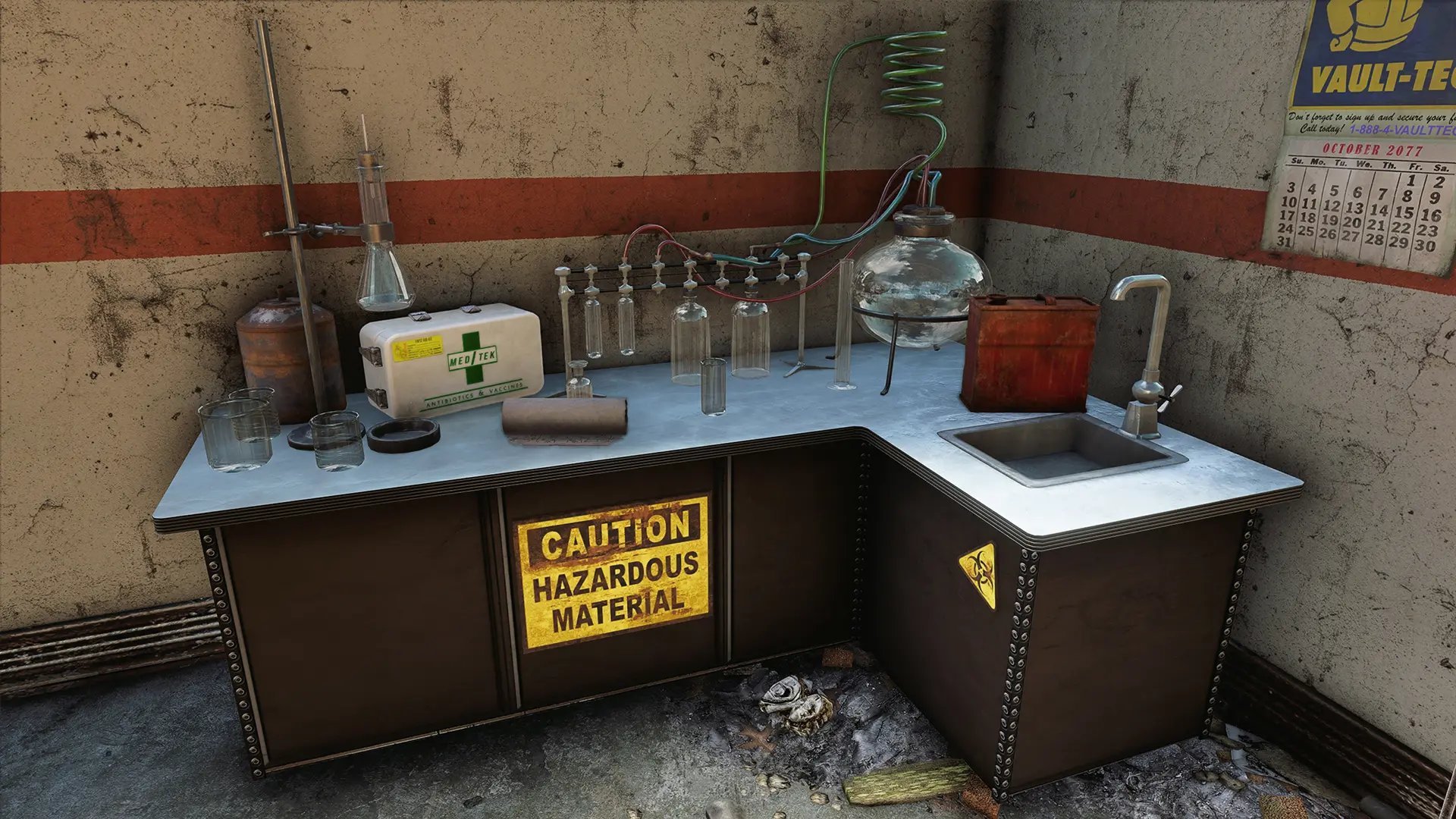 C W R Chemistry Workbench Retexture At Fallout Nexus Mods And