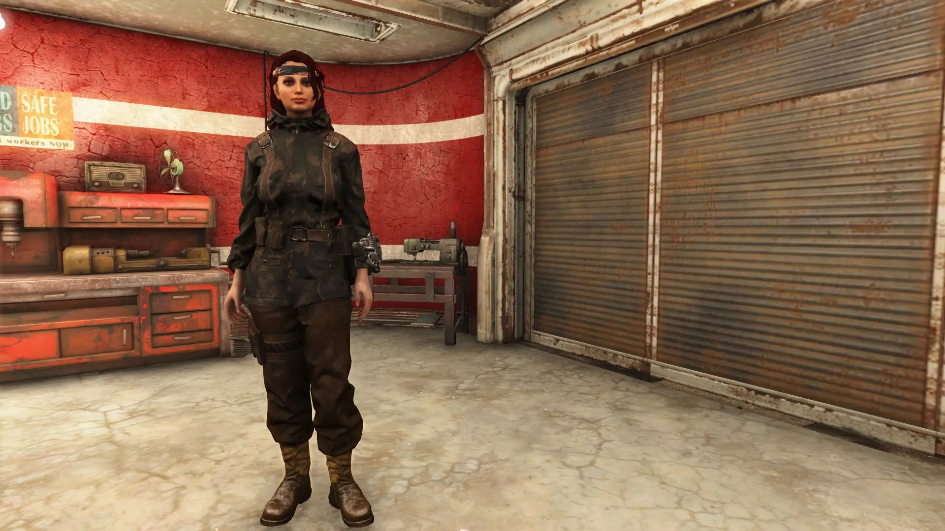 Fallout London Merc Outfit Female Body Slide Add On Supports Cbbe