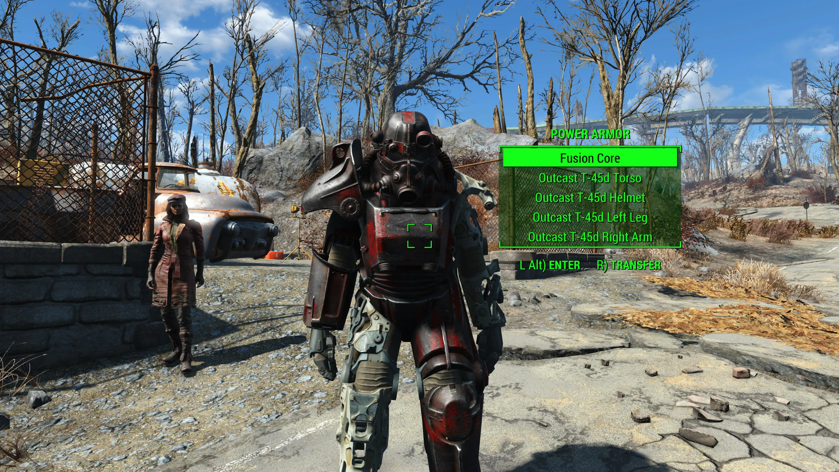 Wearable And Commandable Sentinel Power Armor At Fallout 4 Nexus Mods