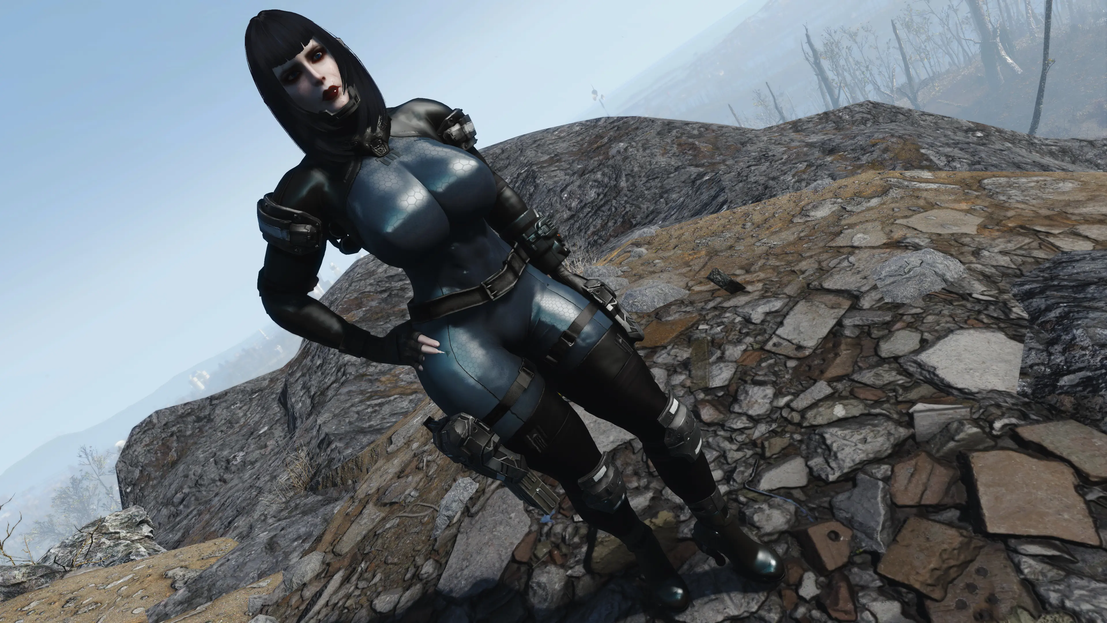 Vault Tec Armor Redux Advanced Combat Armor And Bodysuit Cbbe Twb