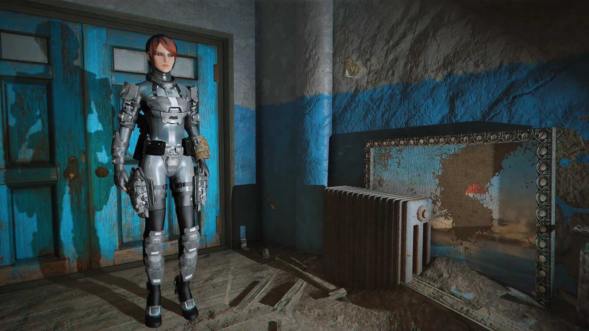 Vault Tec Armor Redux Advanced Combat Armor And Bodysuit Cbbe Twb