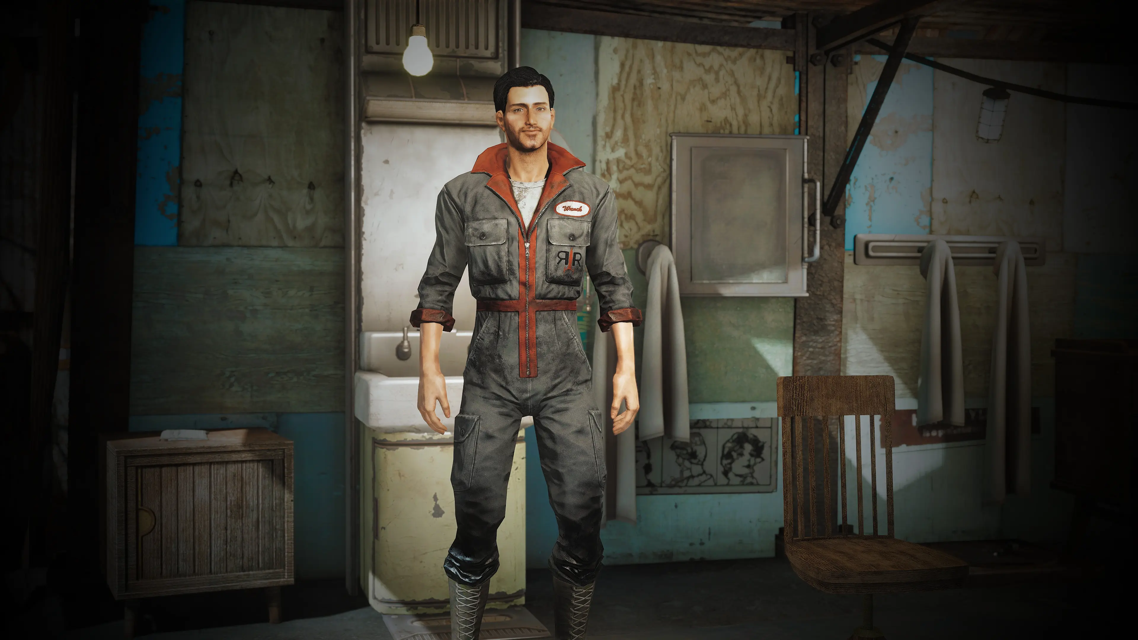 Red Rocket Jumpsuit Retexture At Fallout 4 Nexus Mods And Community