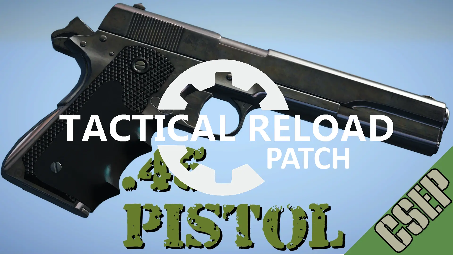 Tactical Reload Patch For 45 Pistol 1911A1 Another Another