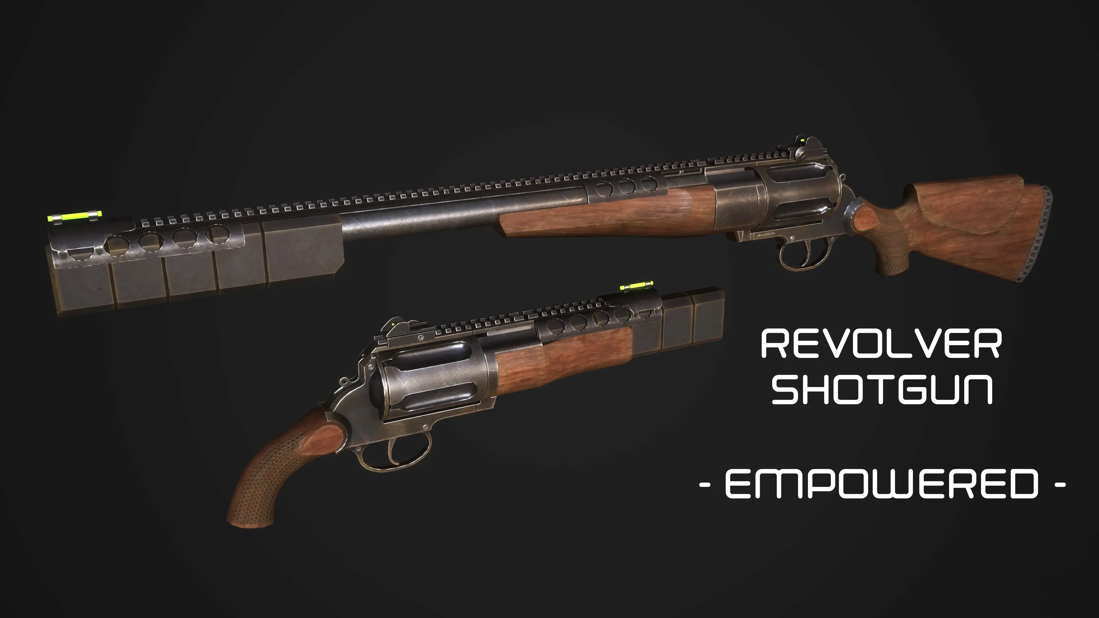 Mts Revolver Shotgun Empowered At Fallout Nexus Mods And