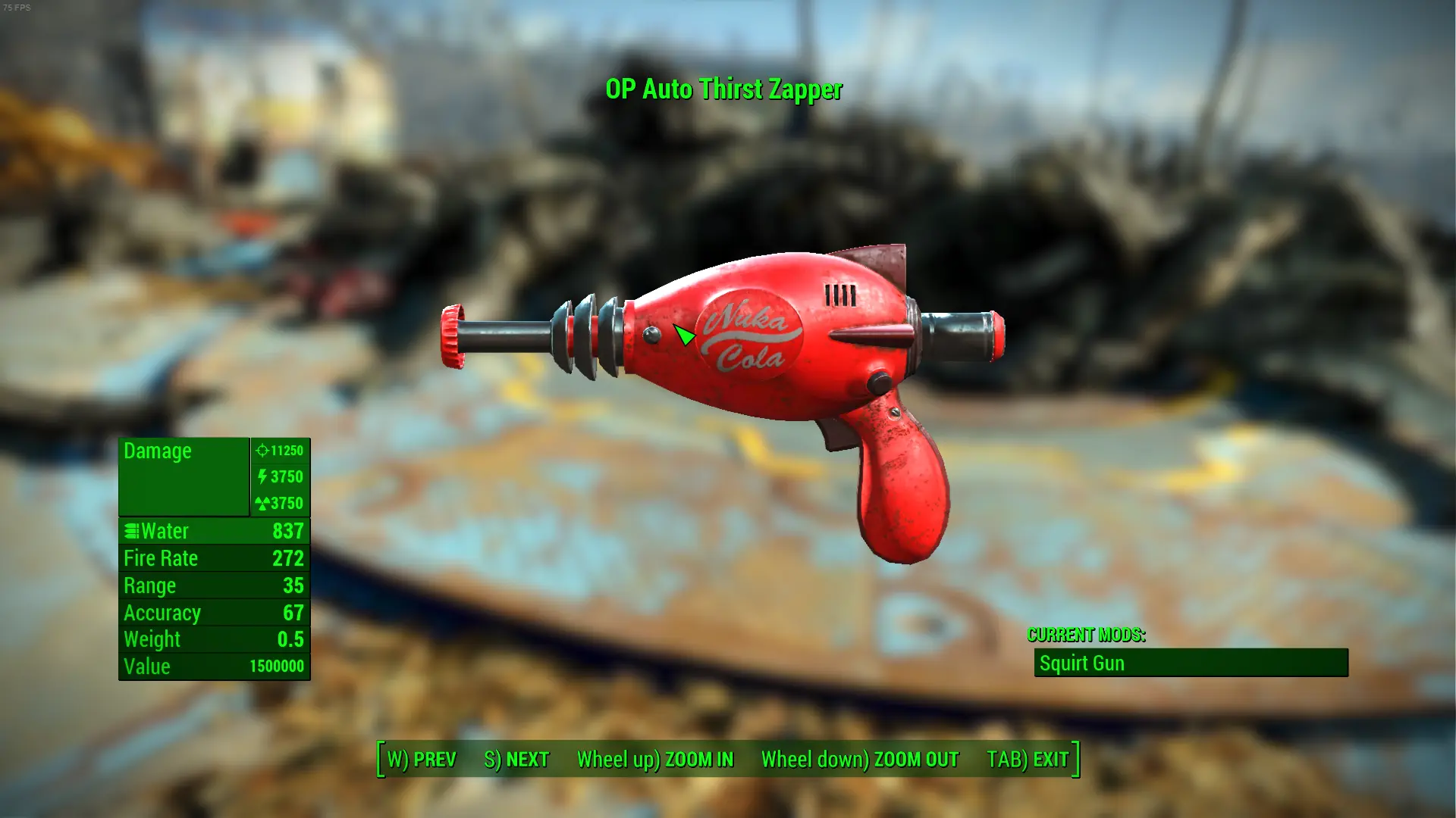 Overpowered Automatic Thirst Zapper At Fallout Nexus Mods And Community