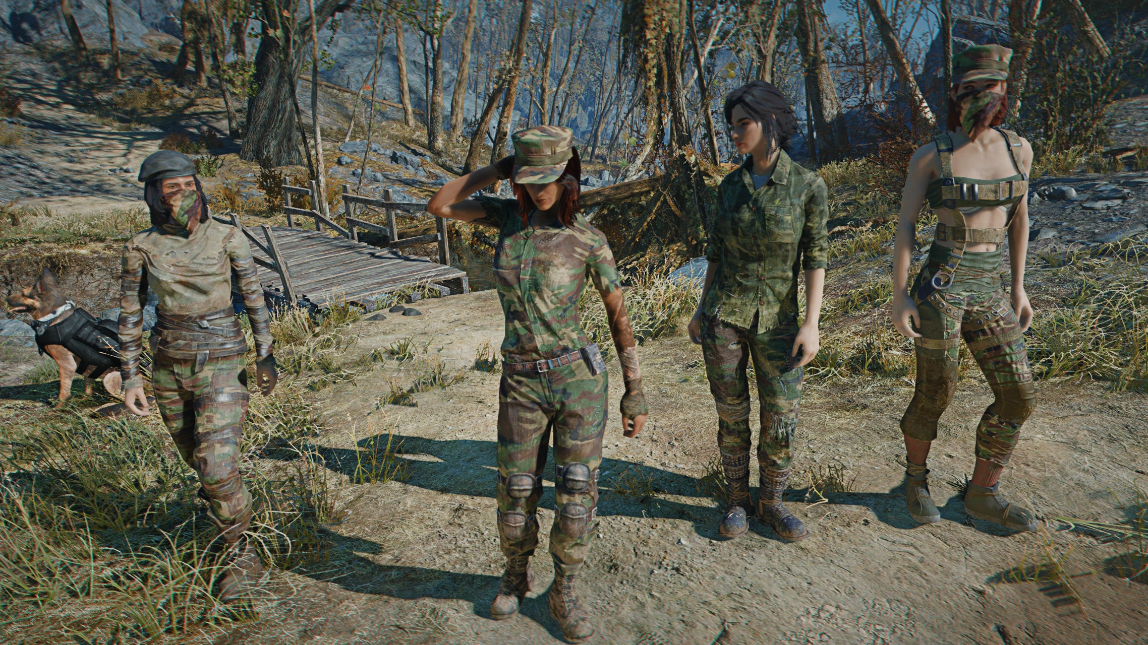 Fatigues And Gunner Outfit Overhaul At Fallout 4 Nexus Mods And Community