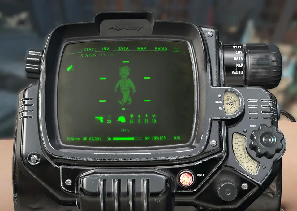 Black Metal Pip Boy Pipboy At Fallout 4 Nexus Mods And Community