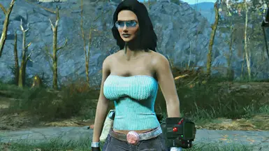 Wasteland Girl Armor Reloaded Cbbe Bodyslide Vanilla At Fallout