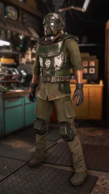 Tumbajamba S Gunner Armor Collection At Fallout 4 Nexus Mods And