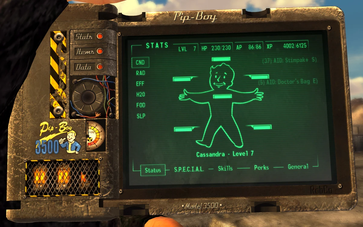 Pip-Boy 3500 A Readius Re-Texture at Fallout New Vegas - mods and community