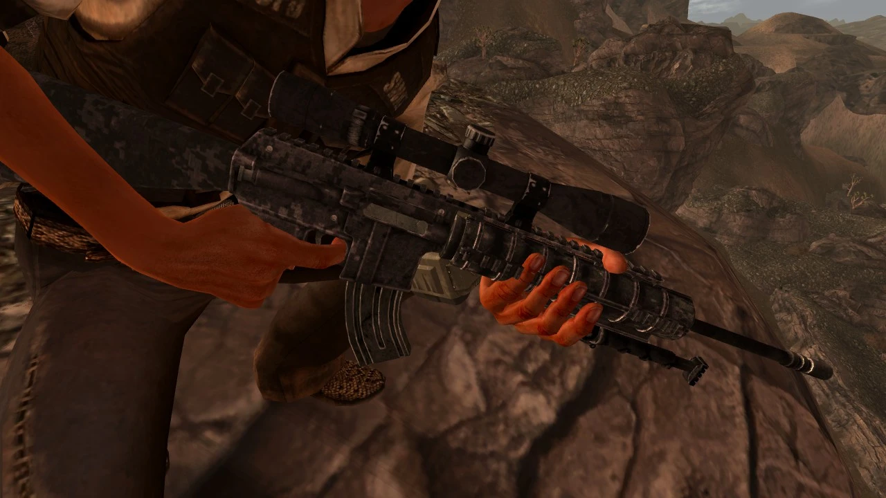 56mm marksman rifle (with optional marksman carbine replacer)