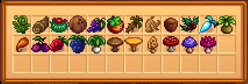 Fancy Crops And Forage Retexture At Stardew Valley Nexus Mods And